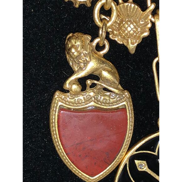 CHLOE + ISABEL medieval charm story long pendant necklace - N172 - Picture 2 of 6